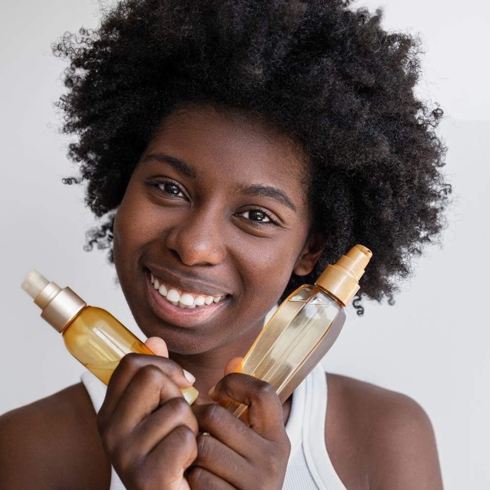 Les 5 huiles naturelles les plus efficaces pour les cheveux afro